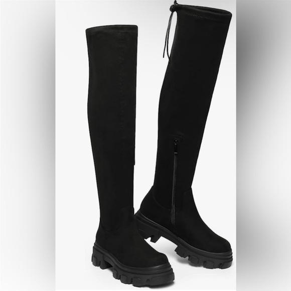 Dream paris Shoes - Never worn DREAM PAIRS Women's Over The Knee Platform Thigh High Boots